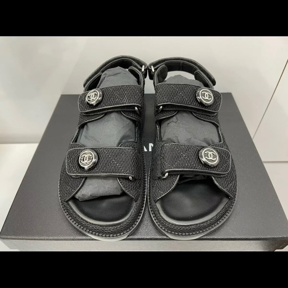 Chanel 21C Dad Sandals *Brand New* Size 36 - Picture 4 of 5